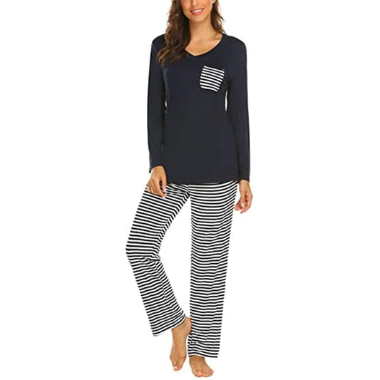 Blue - White Checkered Pajama Nightwear
