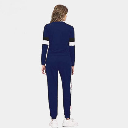 Blue Contrast Full Sleeves Tracksuit Article # 0070