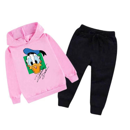 DONALD DUCK KIDS HOODED PRINTED TRACKSUIT